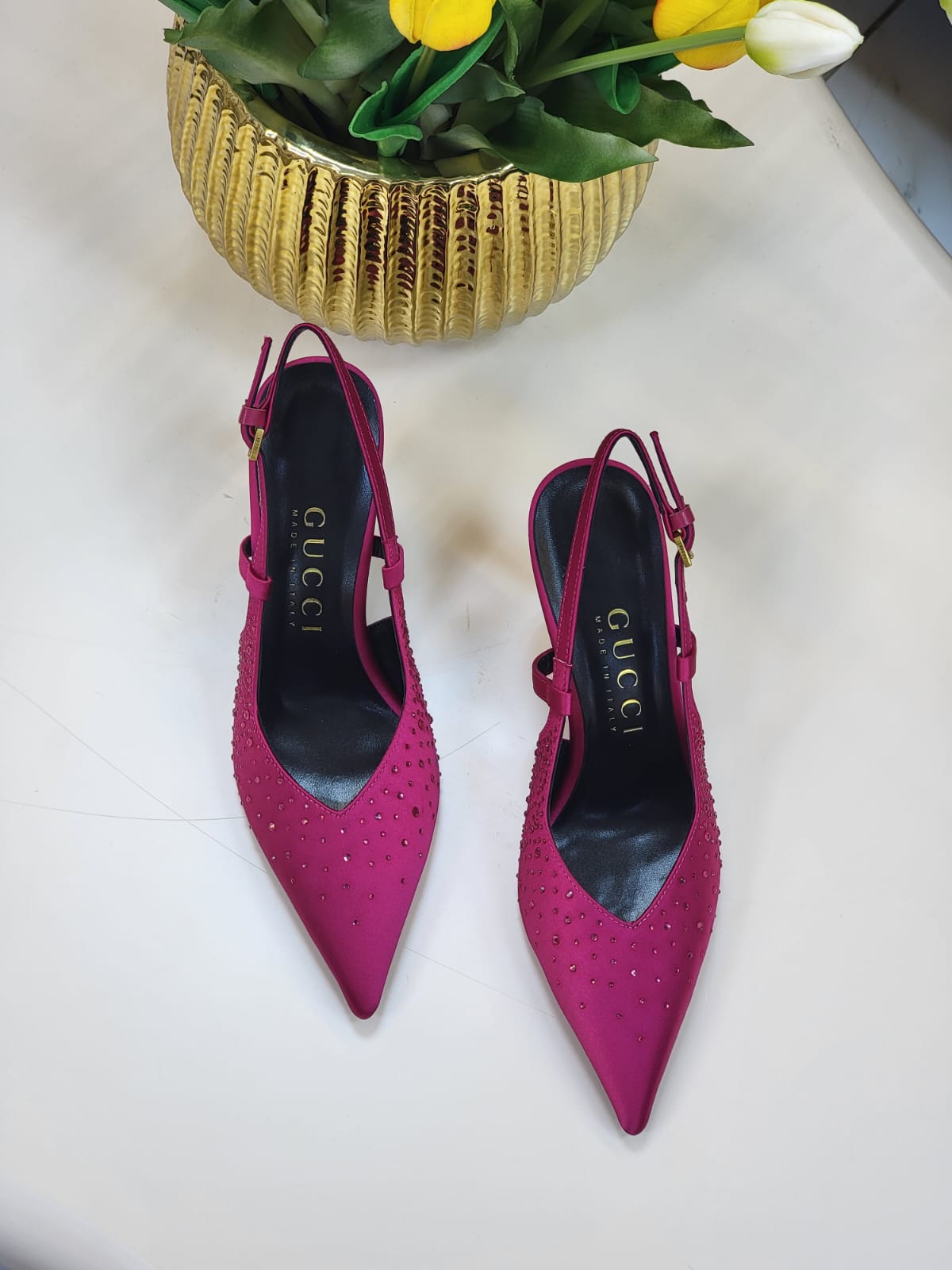 GUCCI Womens Designer High Heels - Image 8